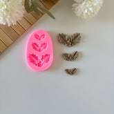 3-Piece Holly Berry Silicone Mold